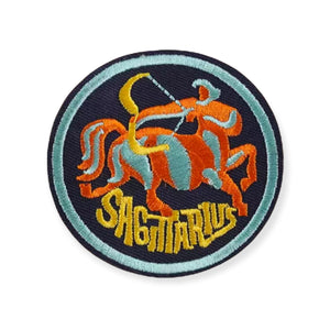 Zodiac Sagittarius Iron on Patch,Sew On, Embroidered Patches